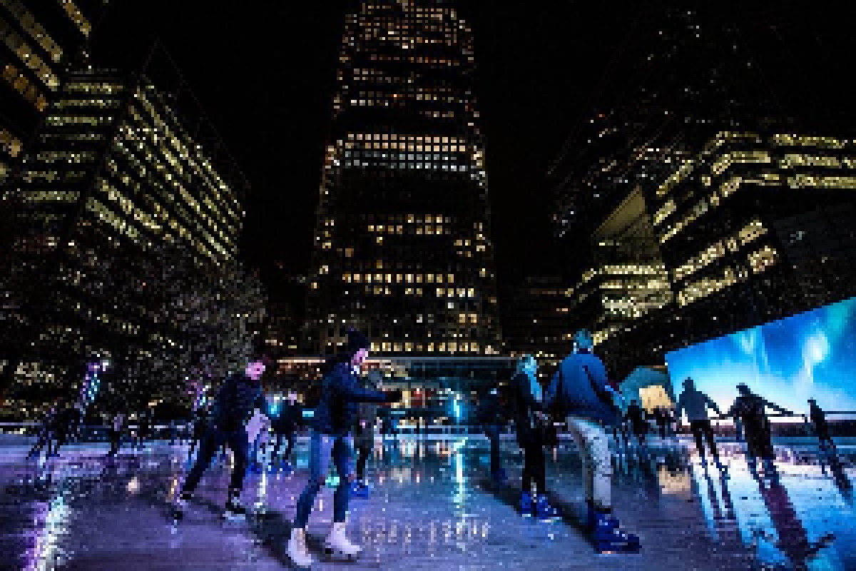 canary wharf ice rink